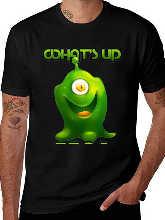 One-Eyed Alien Graphic T-Shirt - Whats Up?