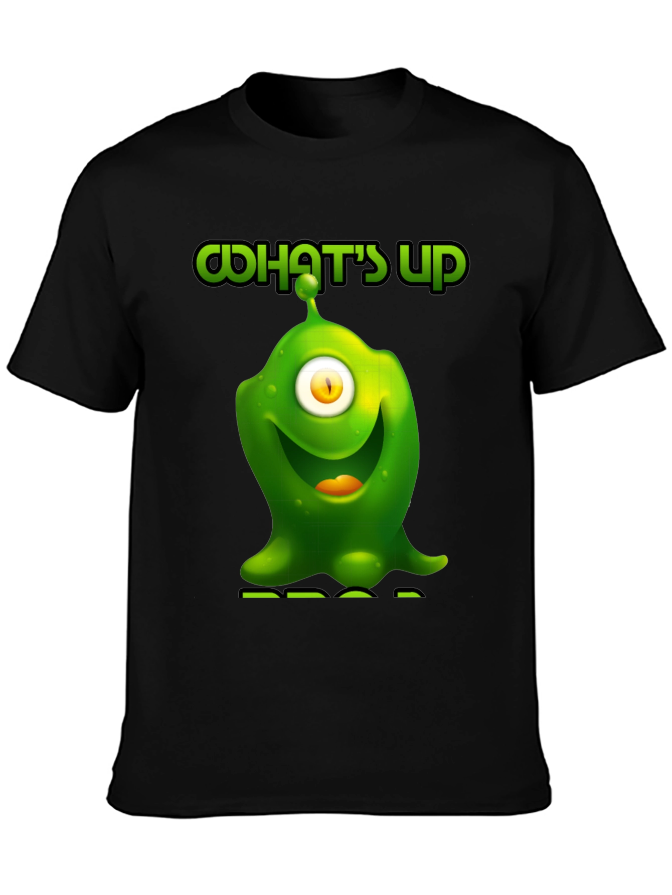 One-Eyed Alien Graphic T-Shirt - Whats Up?