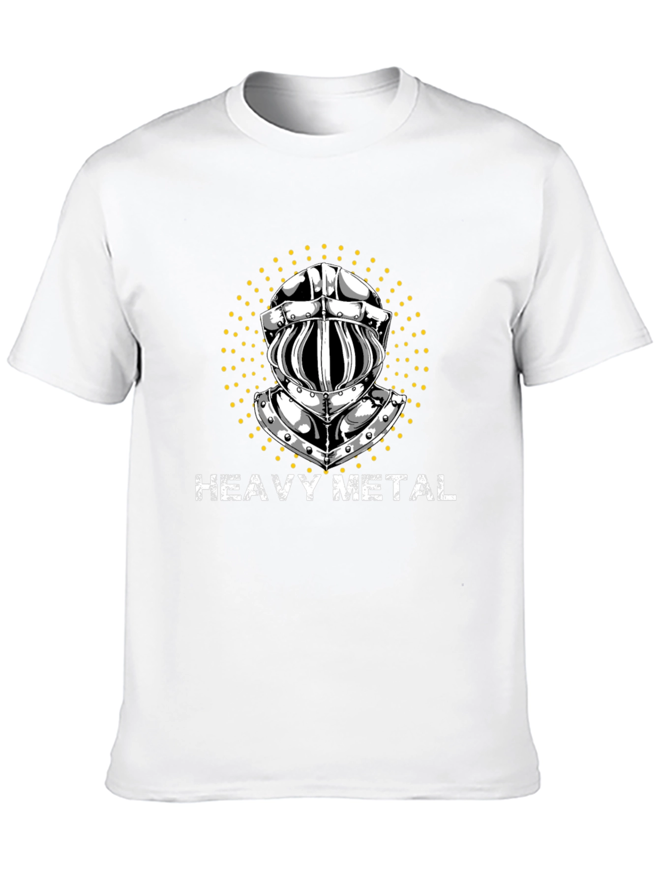 Heavy Metal Knight T-Shirt - Black Graphic Tee