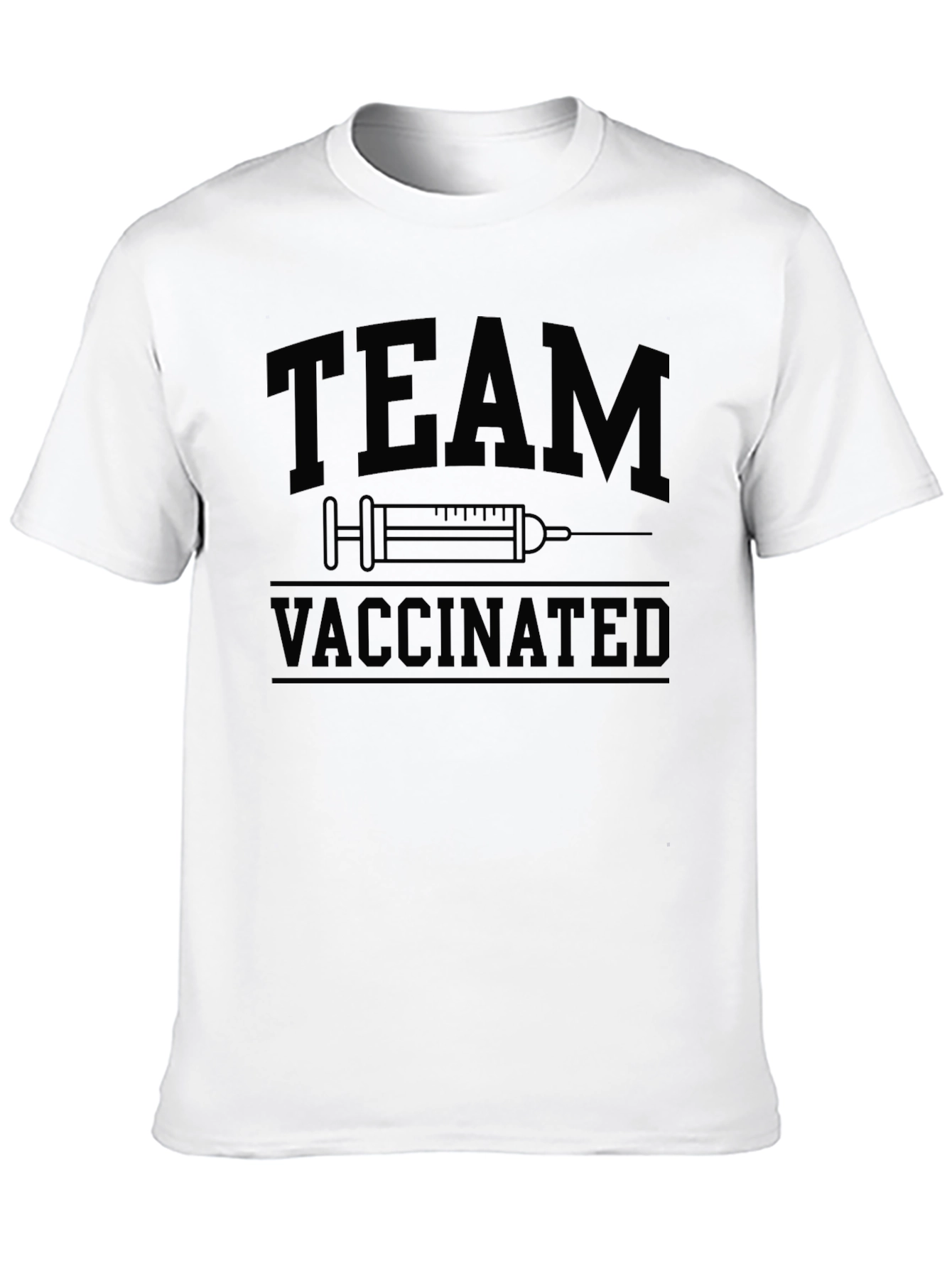 Team Vaccinated Graphic T-Shirt