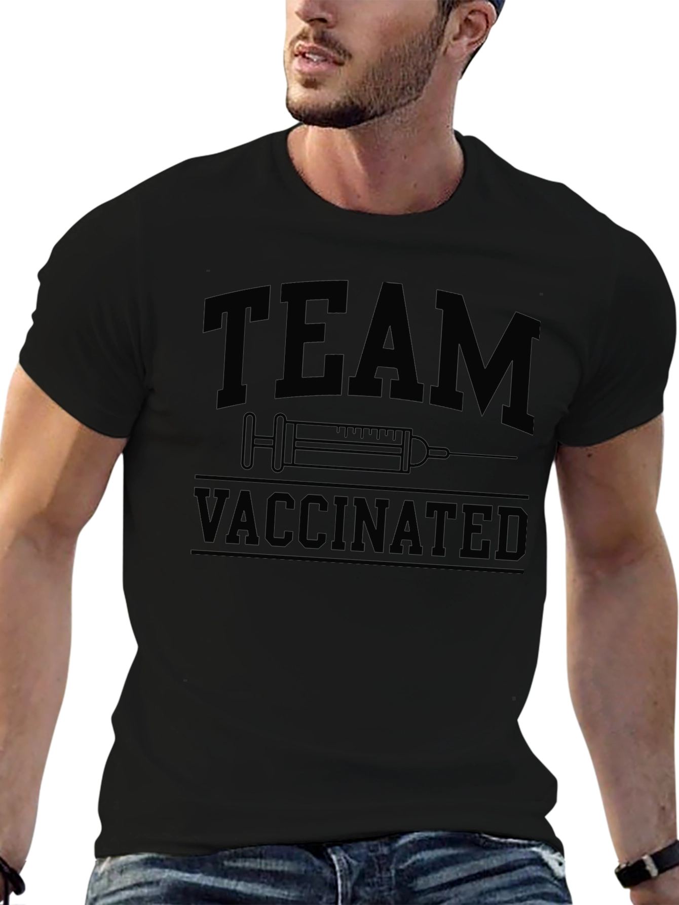 Team Vaccinated Graphic T-Shirt