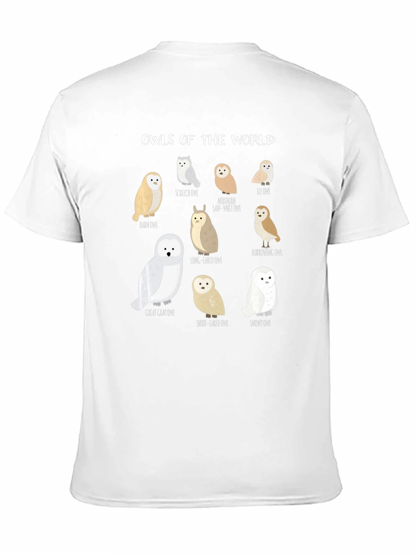 Owls of the World Graphic Tee