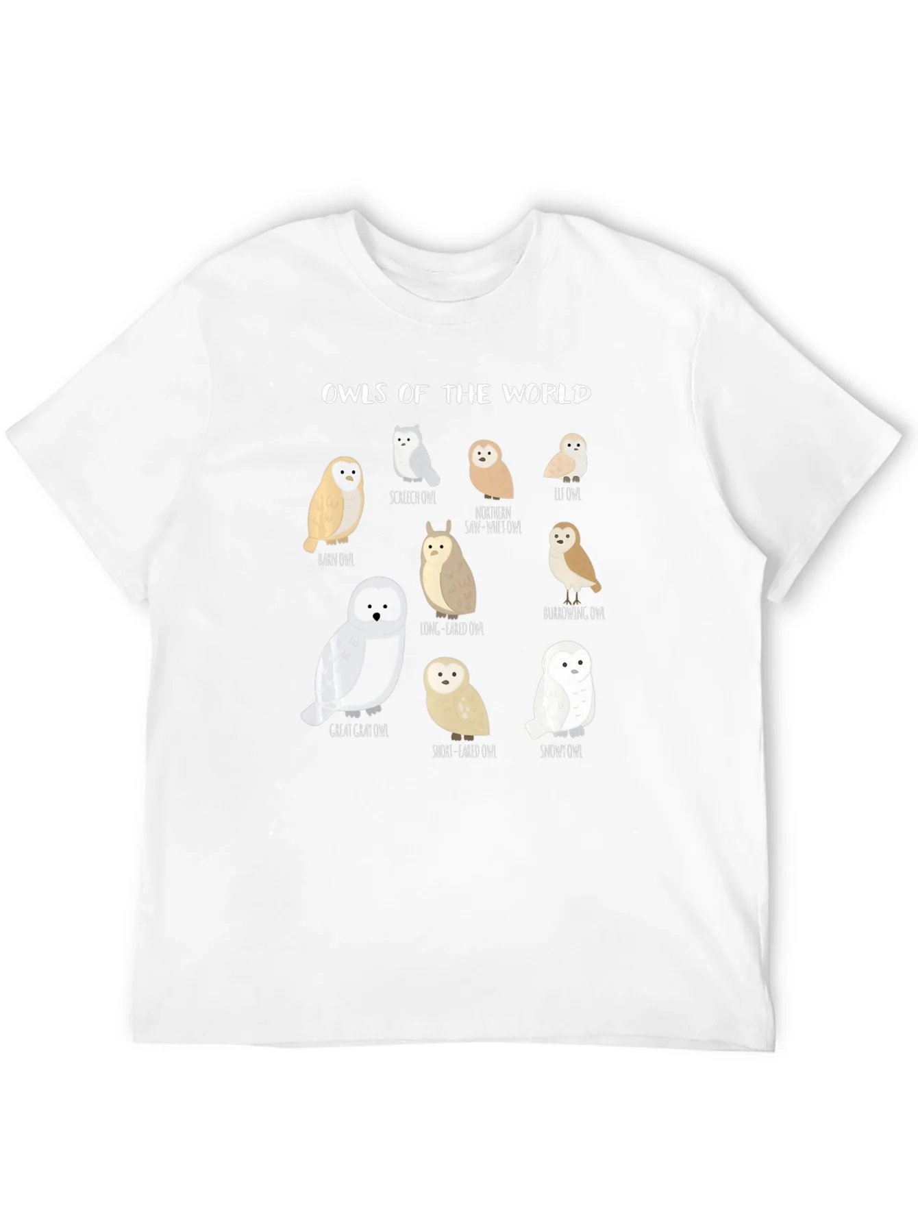 Owls of the World Graphic Tee