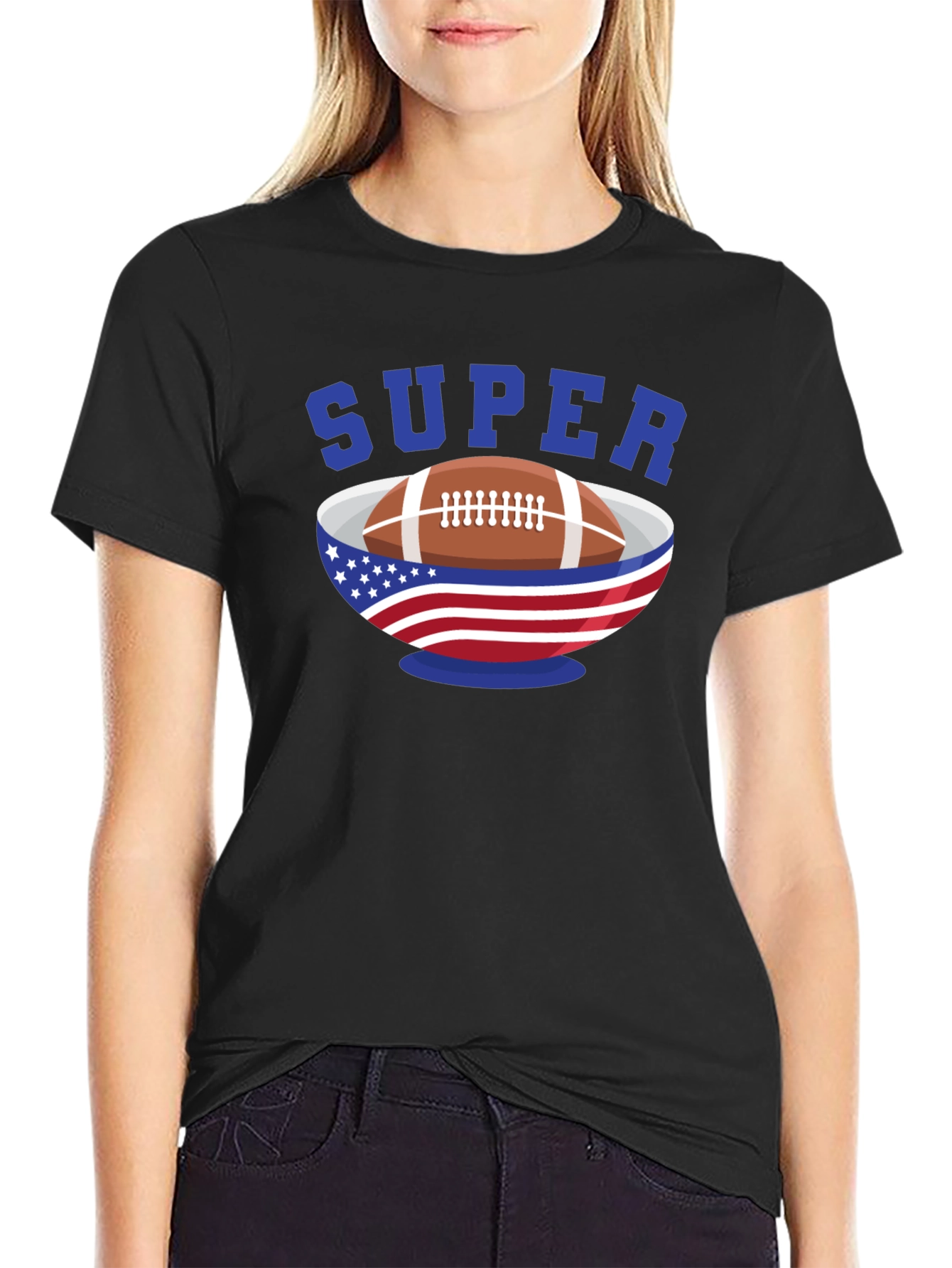 Super Bowl Football T-Shirt