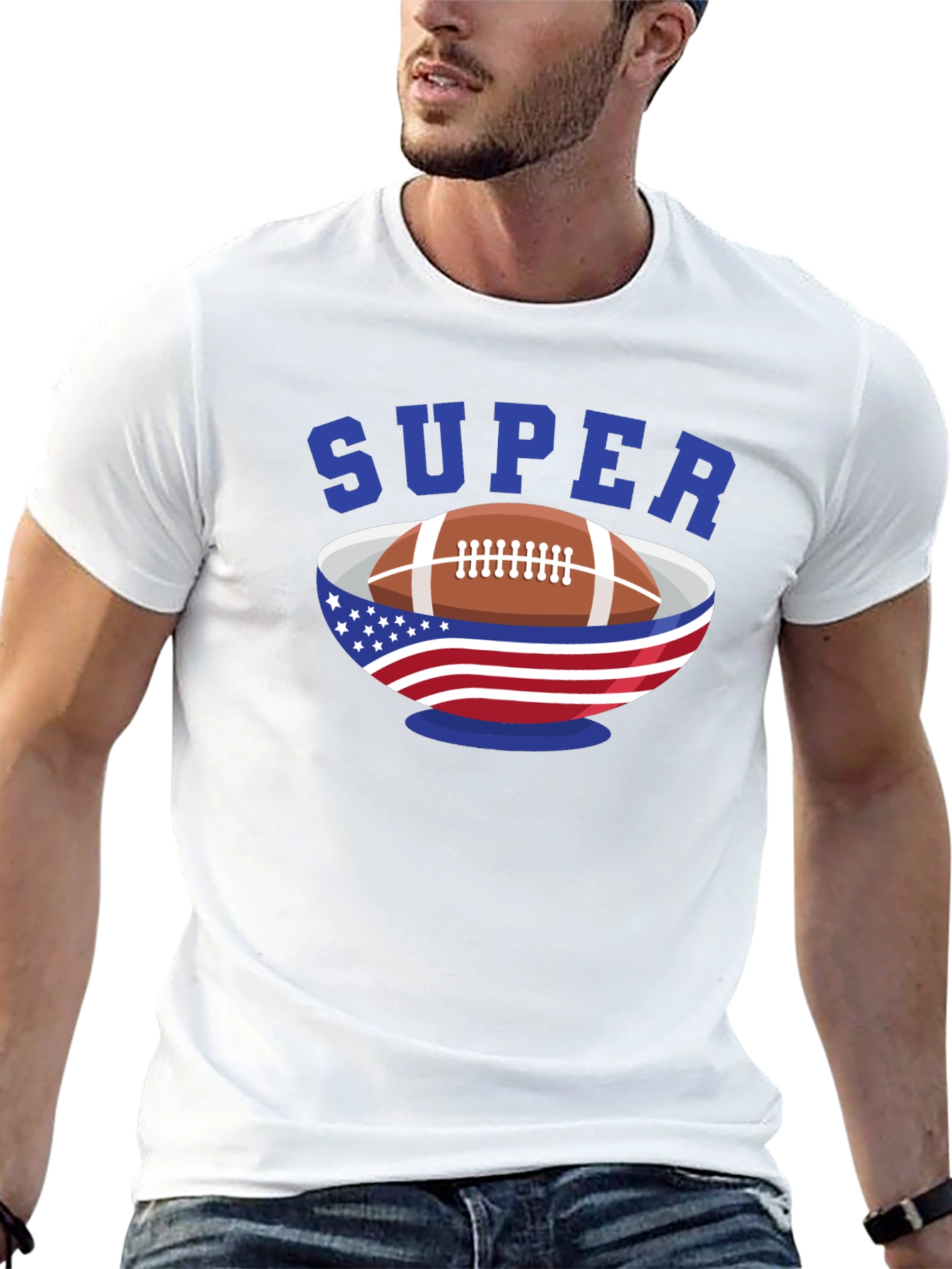 Super Bowl Football T-Shirt