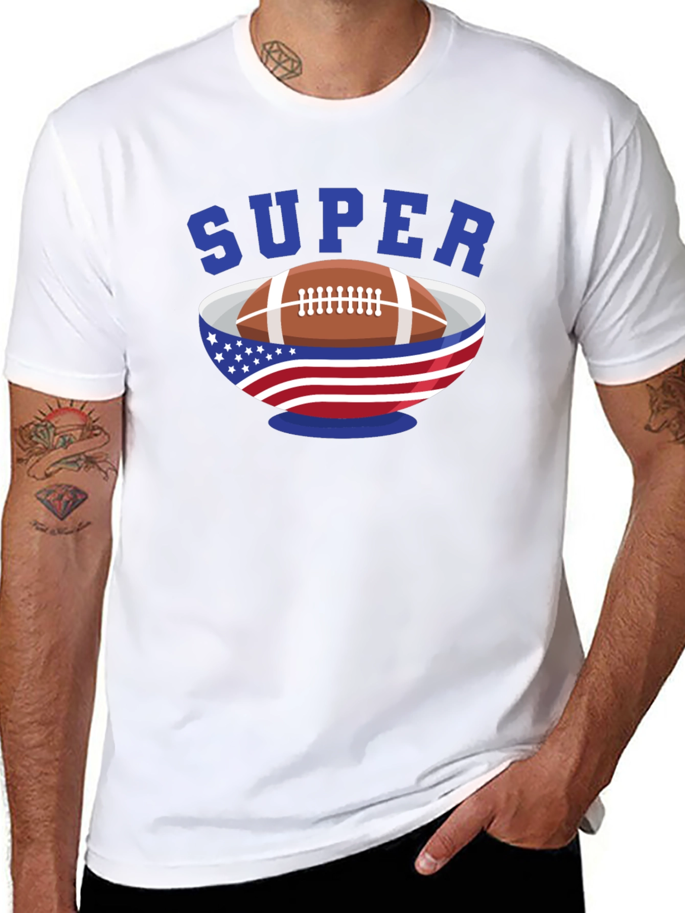 Super Bowl Football T-Shirt