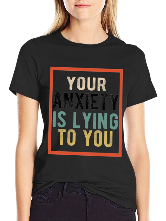 Anxiety Awareness Graphic T-Shirt