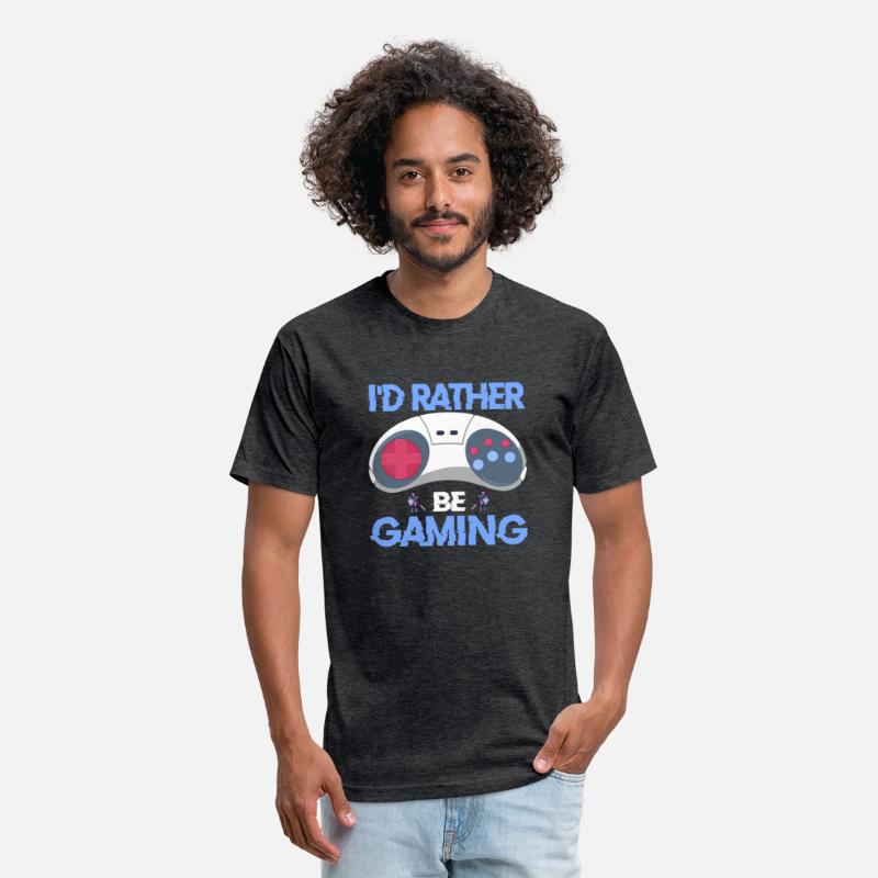 I'D RATHER BE GAMING RETRO GAMER BOYS GIRLS FRIEND