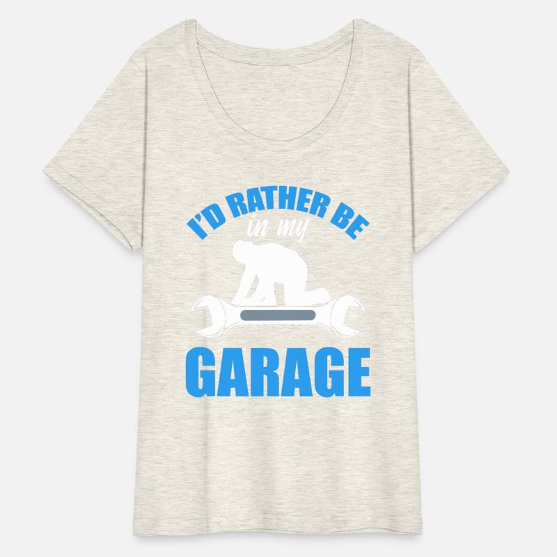 I'd Rather Be In My Garage Automobile Mechanic