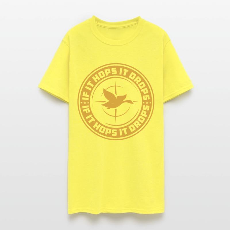 If it hops it drops cool Squirrel Hunt T-shirts