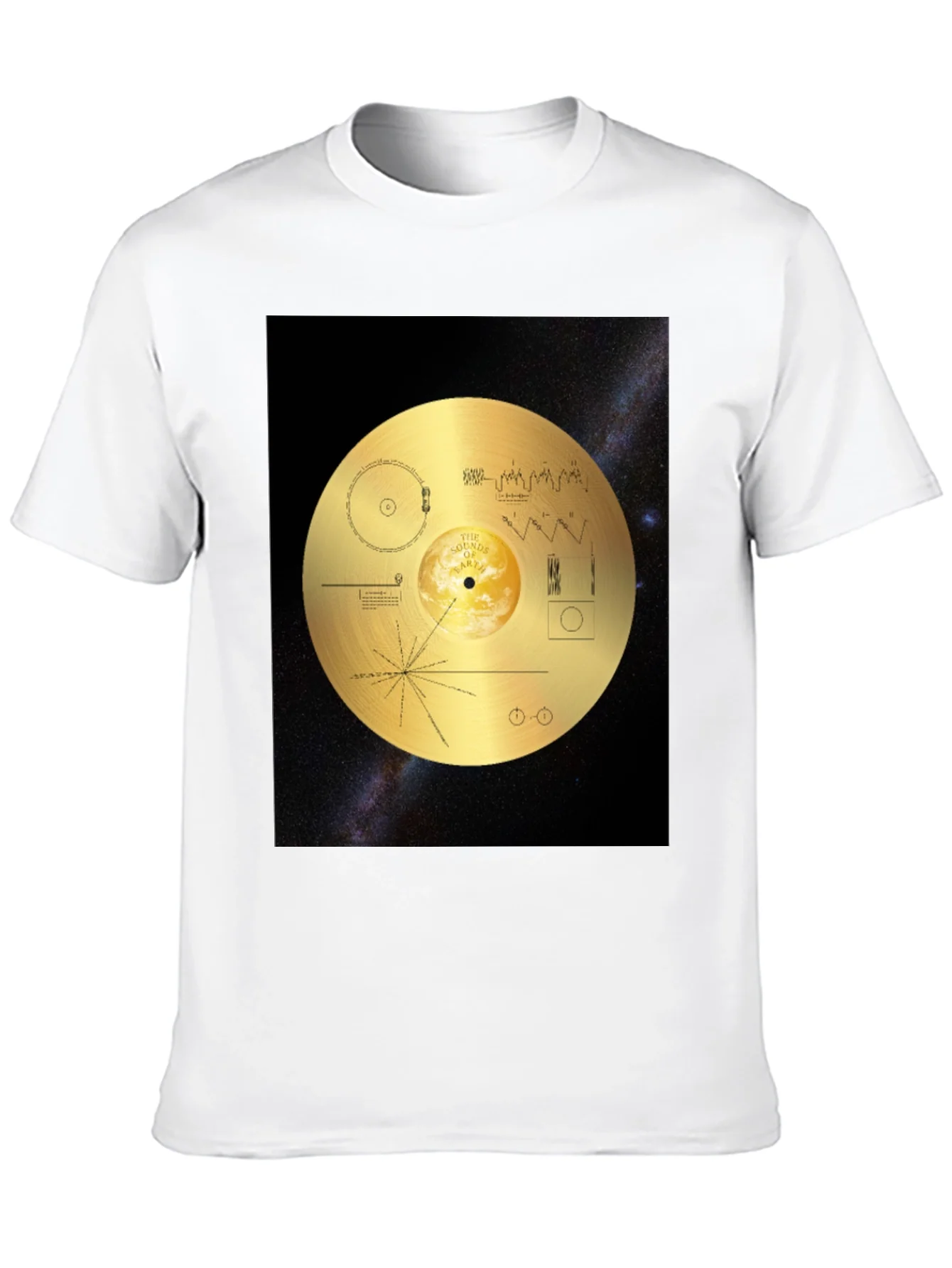 Voyager Golden Record Graphic T-Shirt