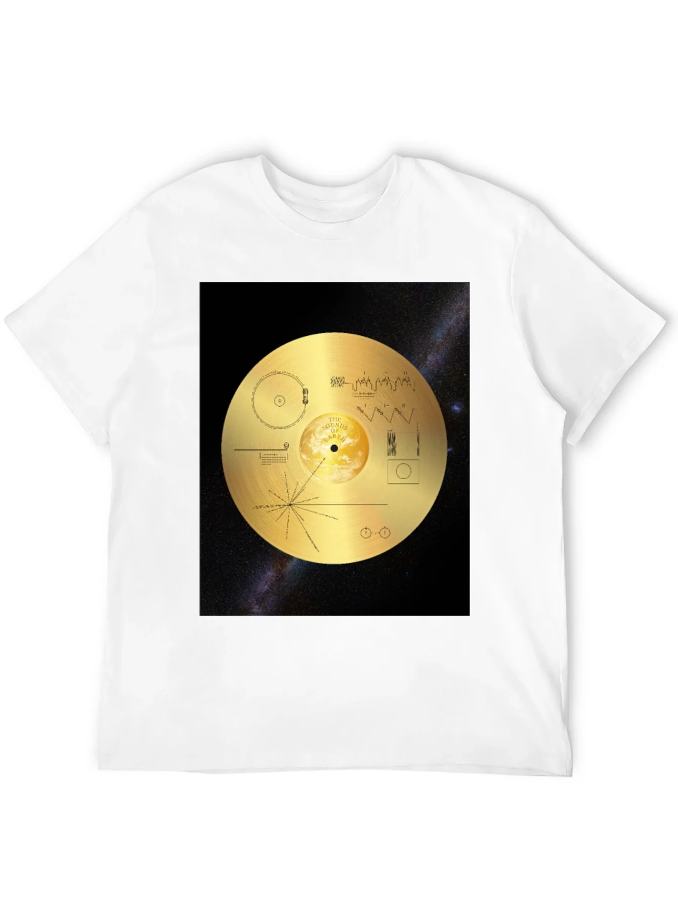 Voyager Golden Record Graphic T-Shirt
