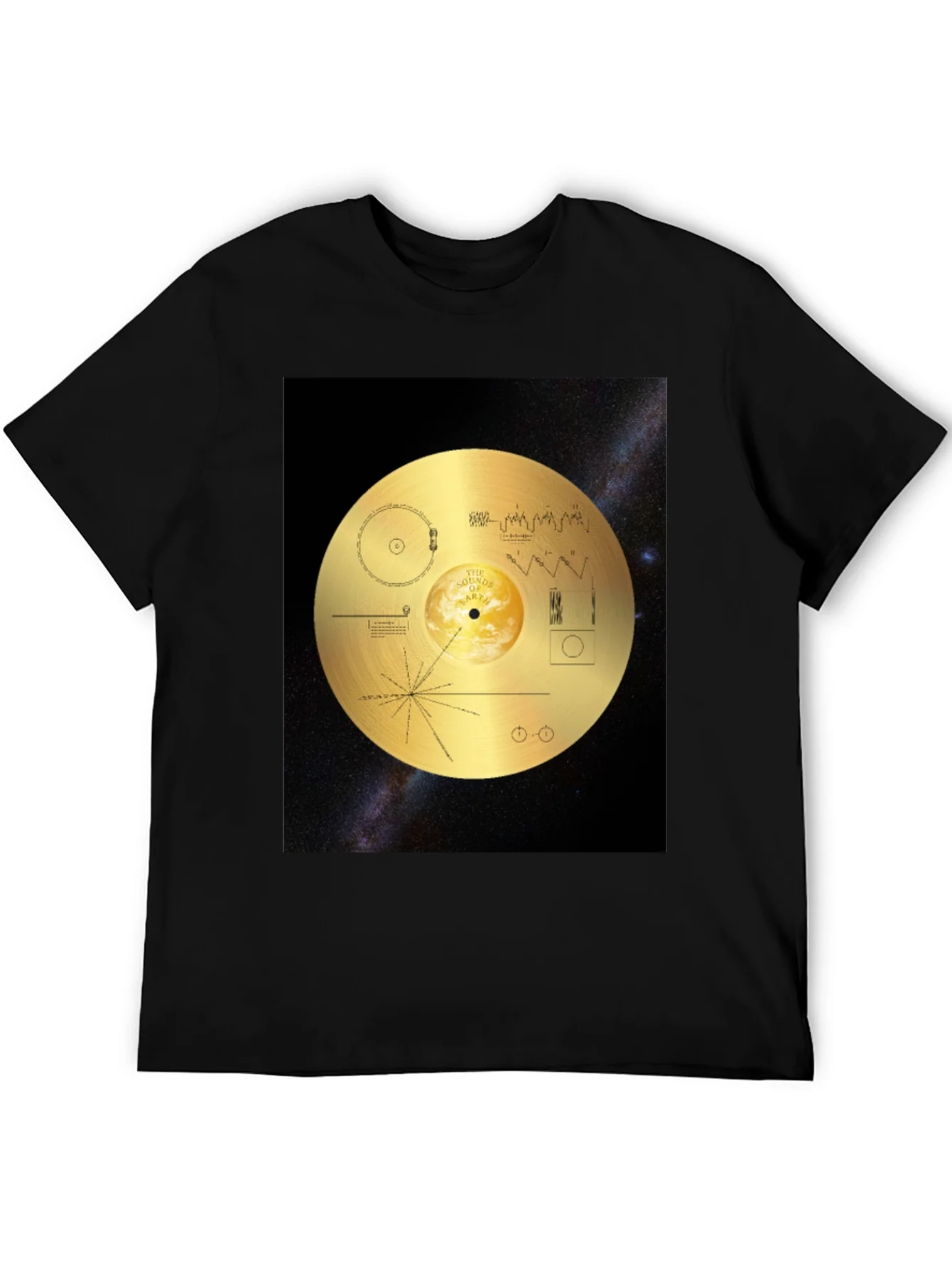 Voyager Golden Record Graphic T-Shirt