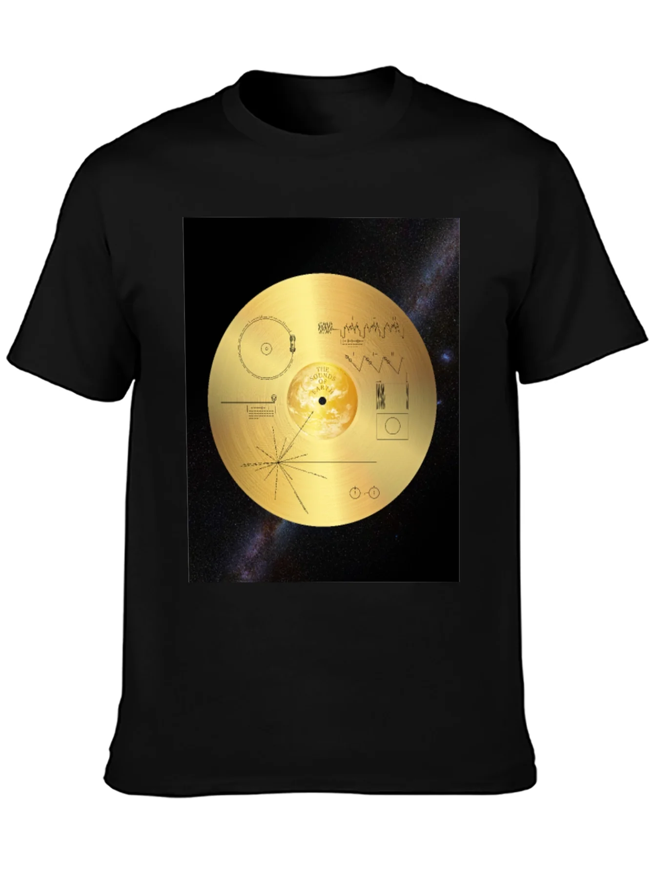 Voyager Golden Record Graphic T-Shirt
