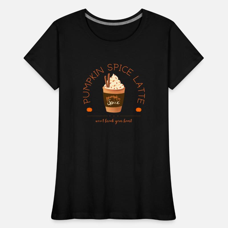 Illustration Pumpkin Spice Latte Fall Quote