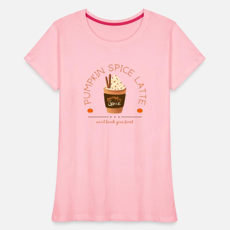 Illustration Pumpkin Spice Latte Fall Quote