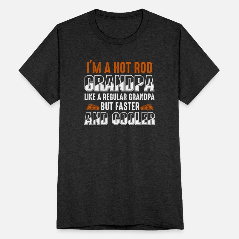 I'm A Hot Rod Grandpa Like A Regular Grandpa Retro