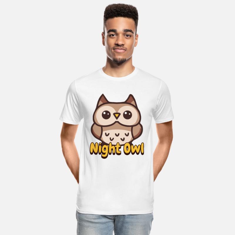 I'm a Night Owl! Cute owl Cartoon