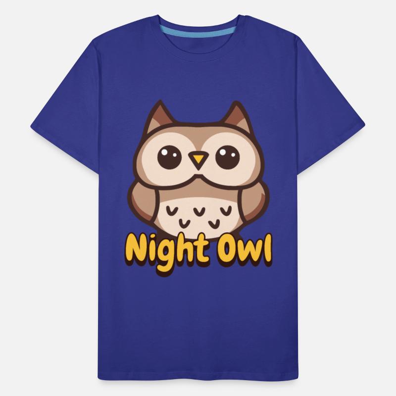 I'm a Night Owl! Cute owl Cartoon