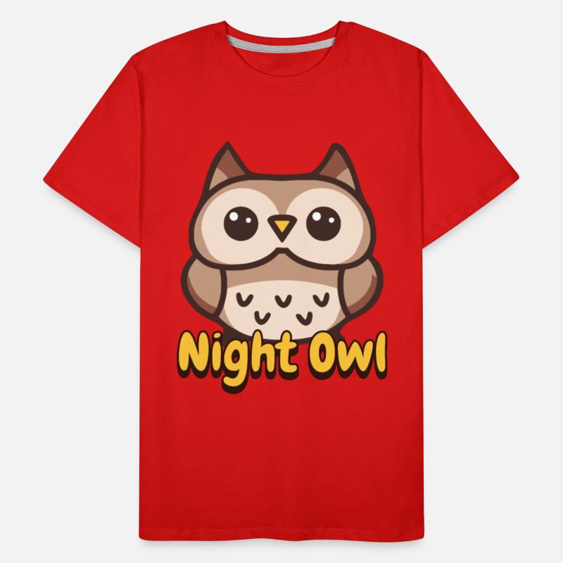 I'm a Night Owl! Cute owl Cartoon