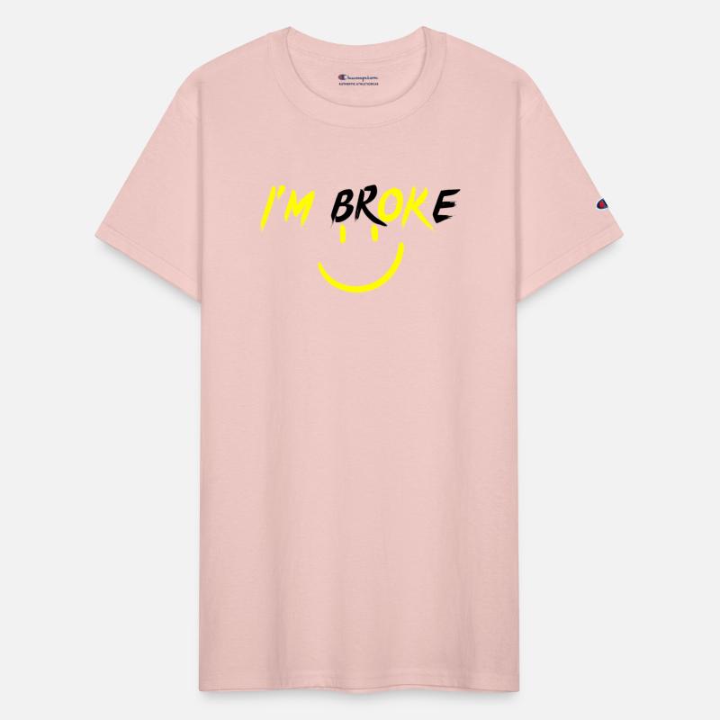I'm Ok, I'm broken, I am okay, happy face, yellow