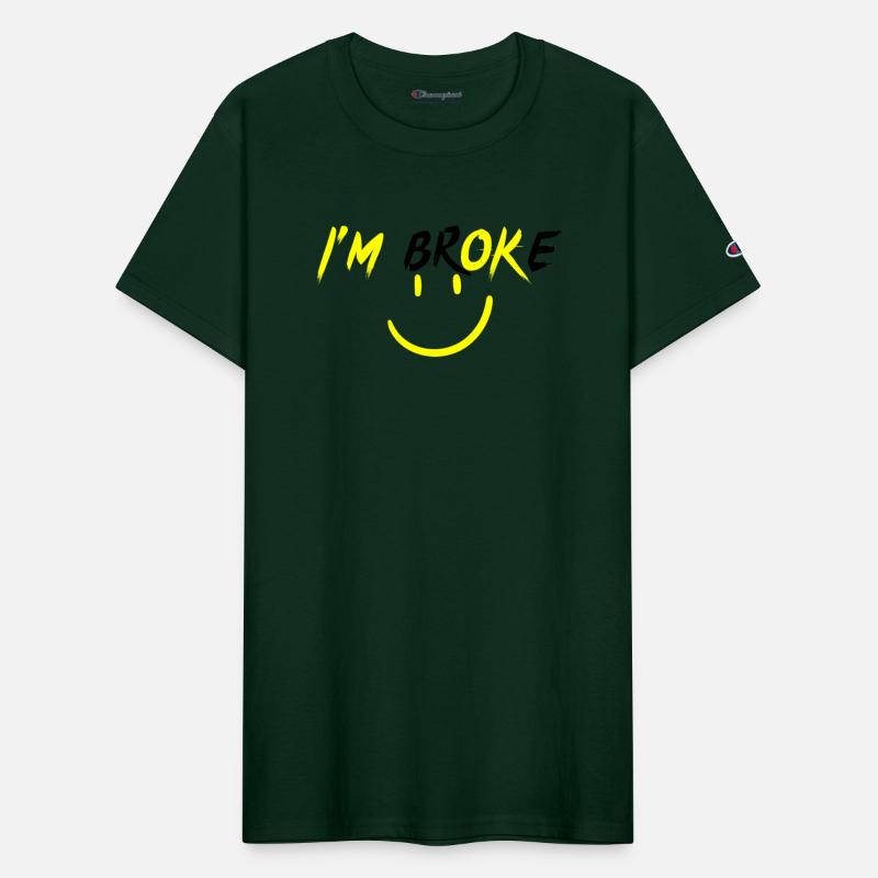 I'm Ok, I'm broken, I am okay, happy face, yellow