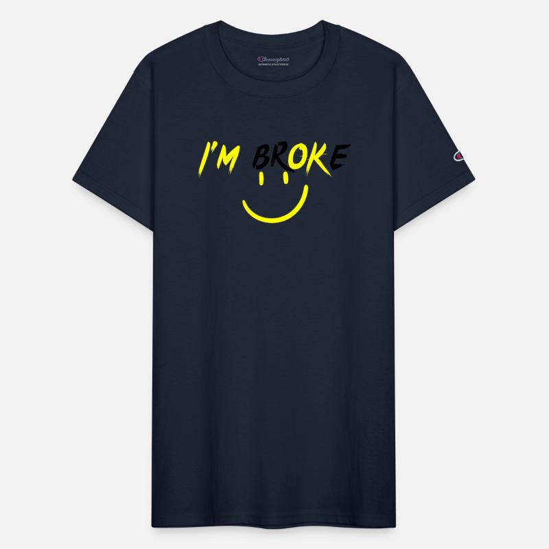 I'm Ok, I'm broken, I am okay, happy face, yellow
