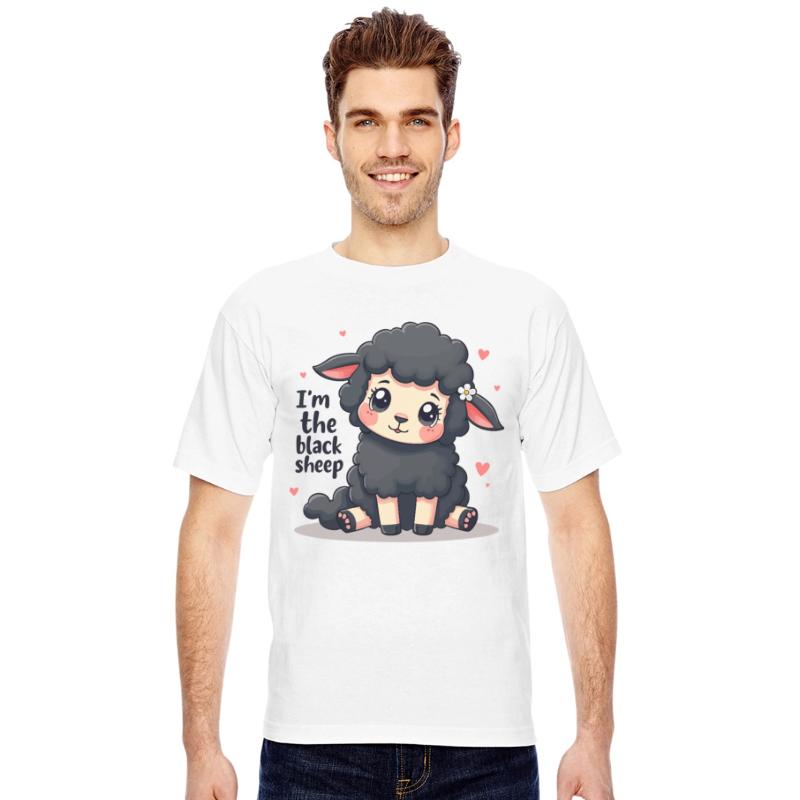 I'm the Black Sheep – Funny Outcast Quote Sheep