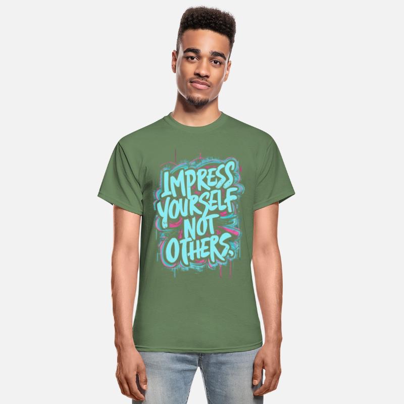 IMPPRESS YOURSELF NOT OTHERS, MOTIVATIONAL QUOTE
