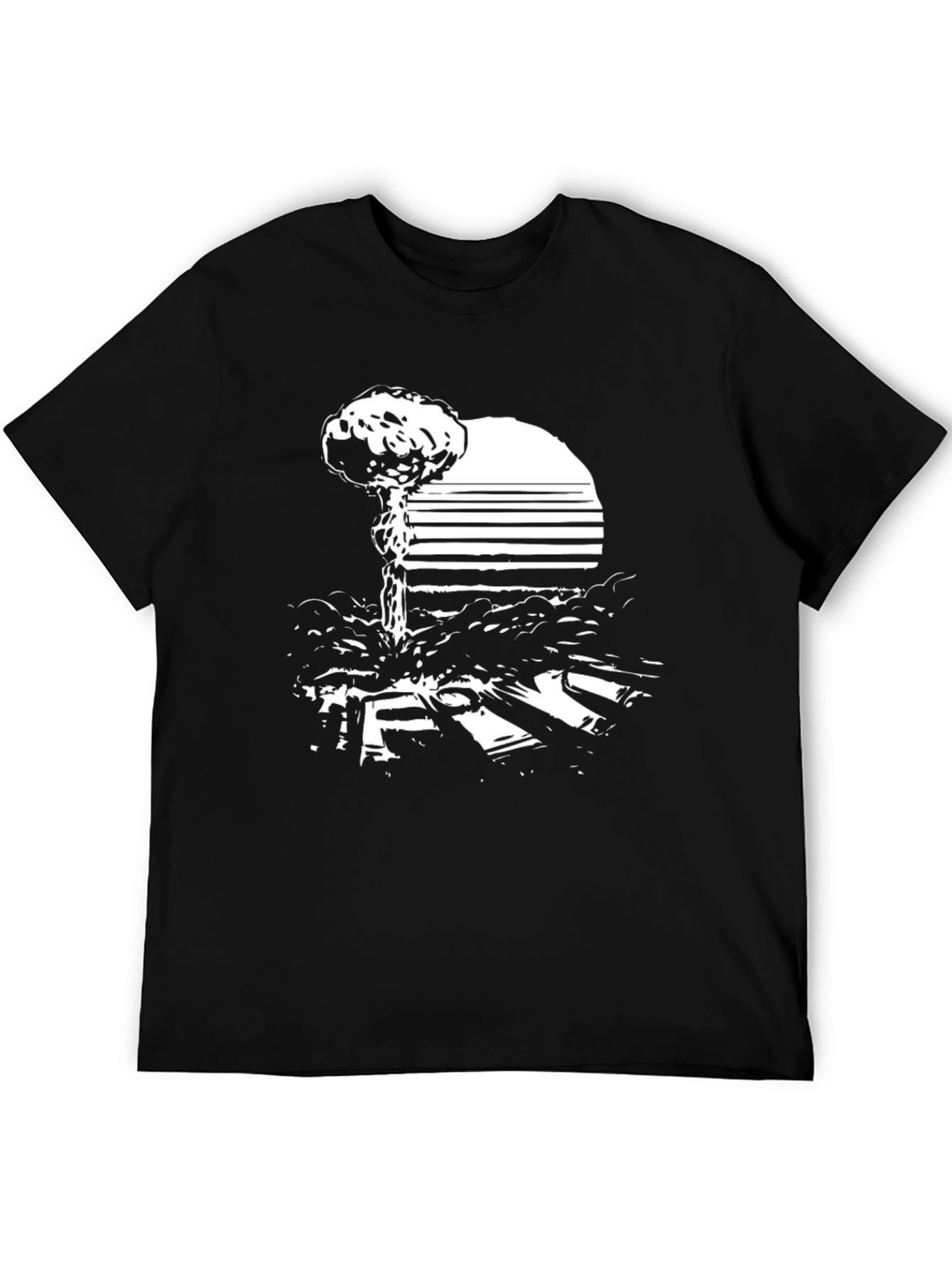 Atomic Sunset Graphic T-Shirt