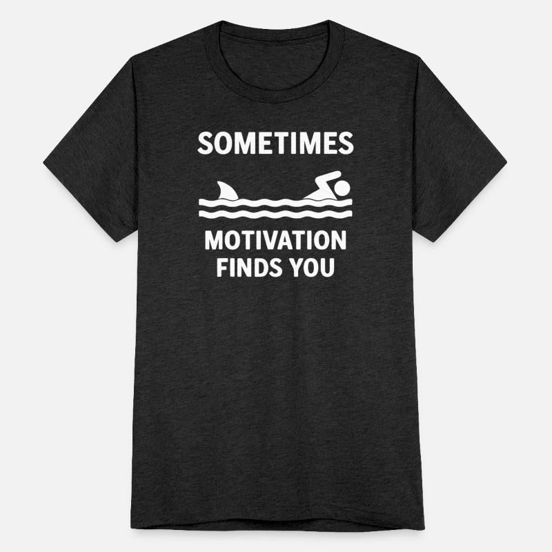 Inspirational Swimming Quote T-Shirt