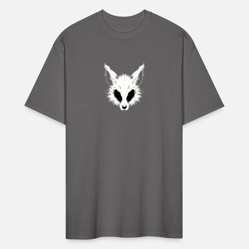 Intricate Monochrome Wolf Illustration Featuring