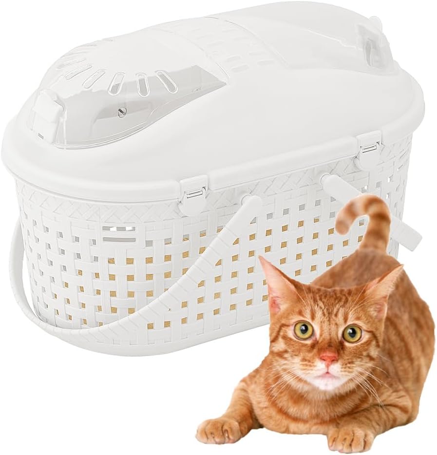 Iris Ohyama MPC-450 Mesh Pet Carrier, Ivory - Top Rated