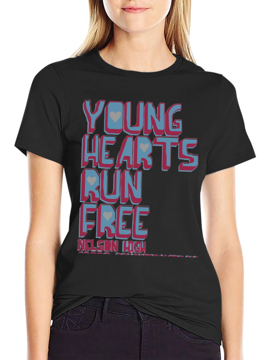 Young Hearts Run Free Graphic T-Shirt