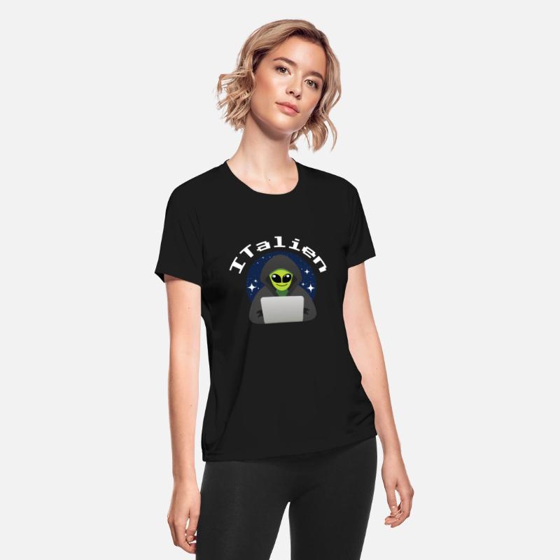 ITalien Alien Computer Scientist Hacker
