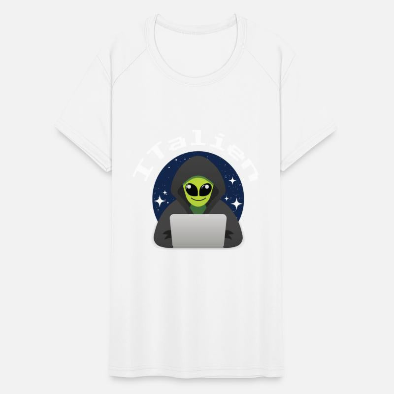 ITalien Alien Computer Scientist Hacker