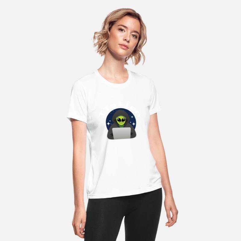 ITalien Alien Computer Scientist Hacker