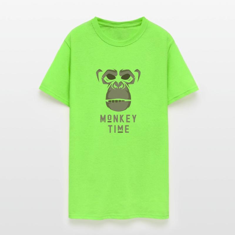 It's Monkey Time Cute Adorable Funny Monkey Face