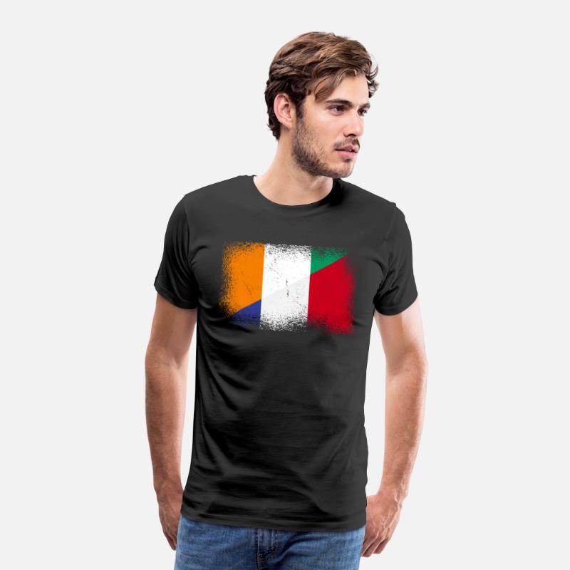 Ivory Coast West Africa Elefant Ivorian Flag Map