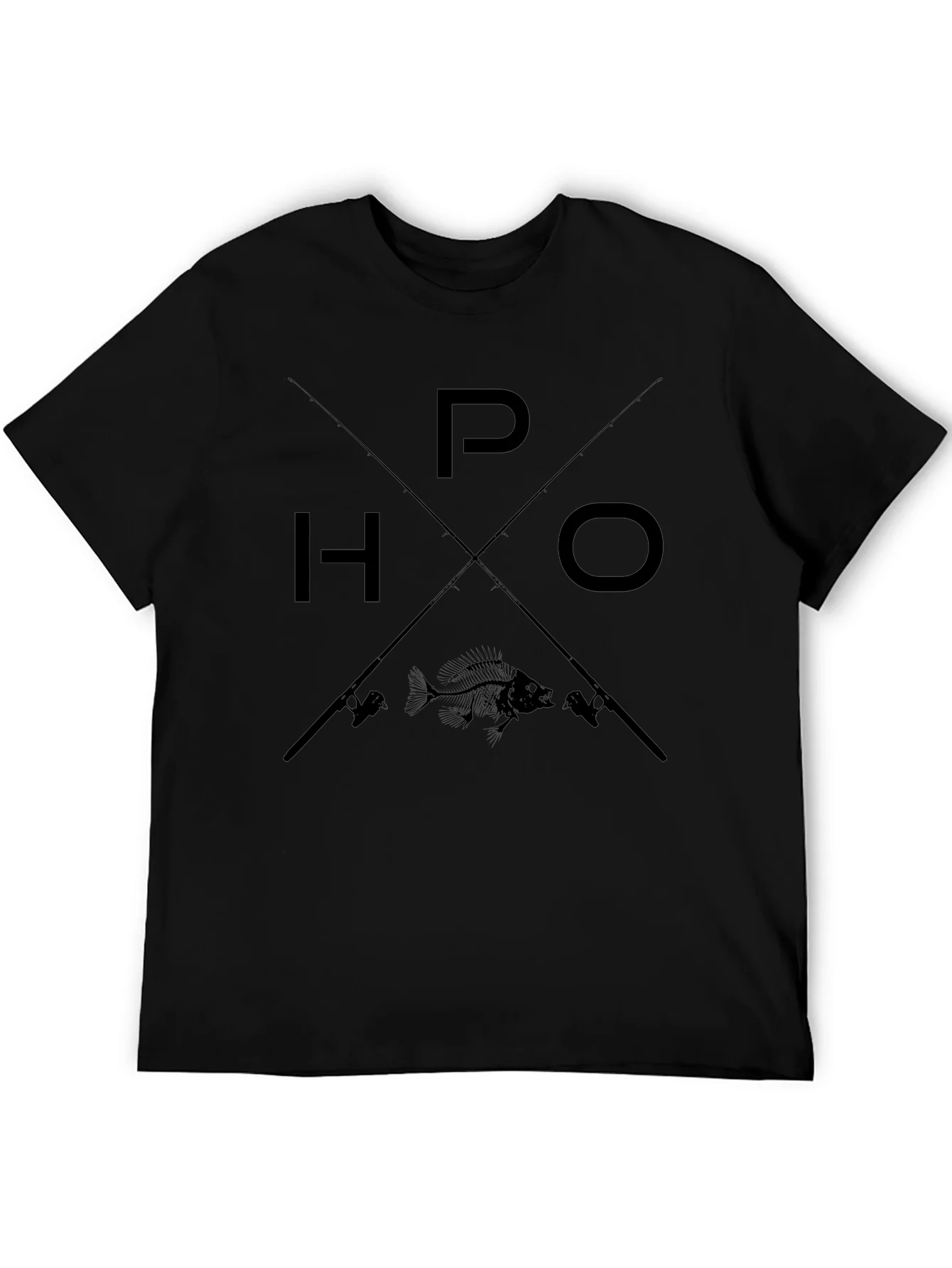 Fishing T-Shirt - HOOKED ON P