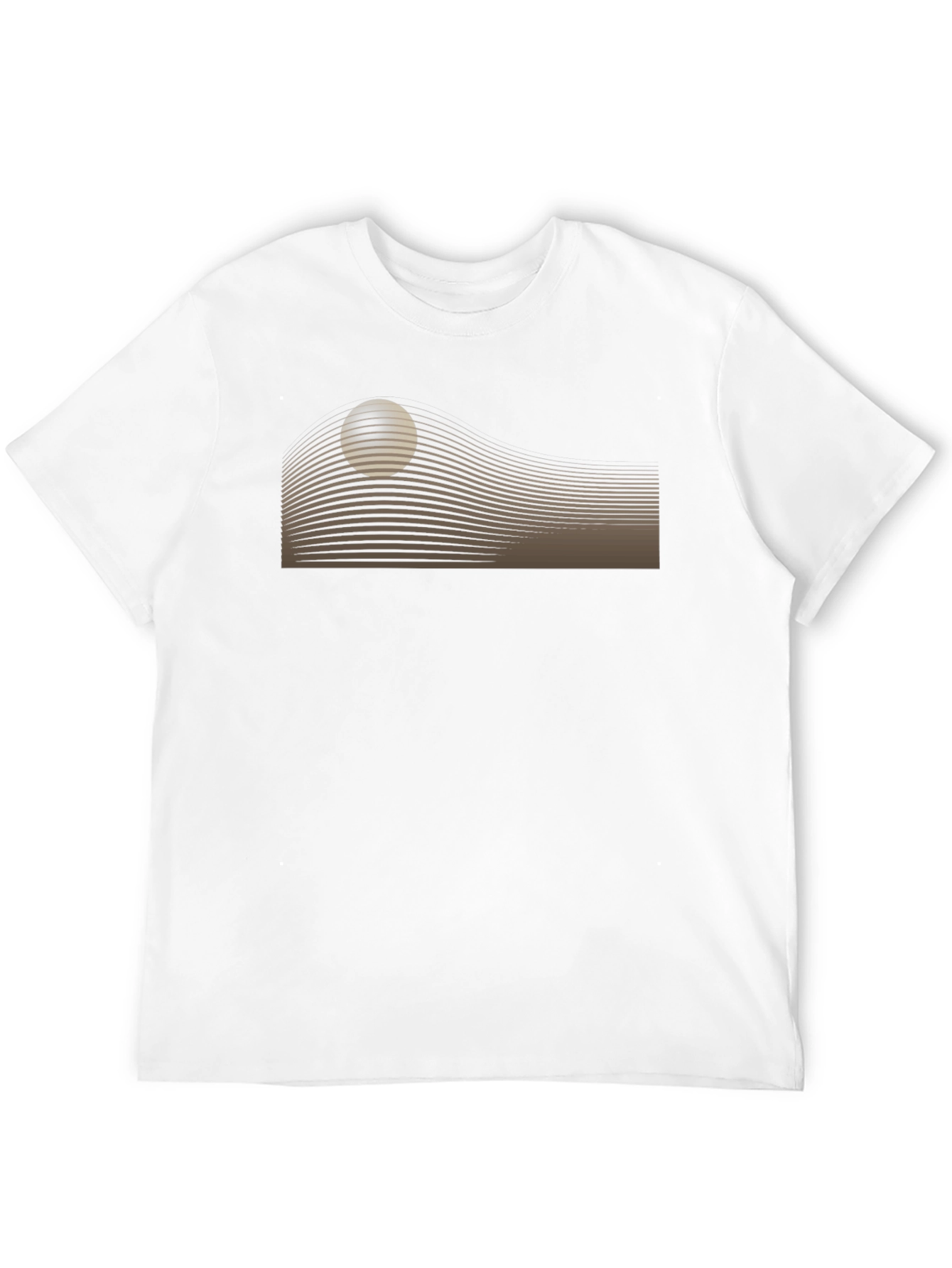 Retro Black T-Shirt with Graphic Design
