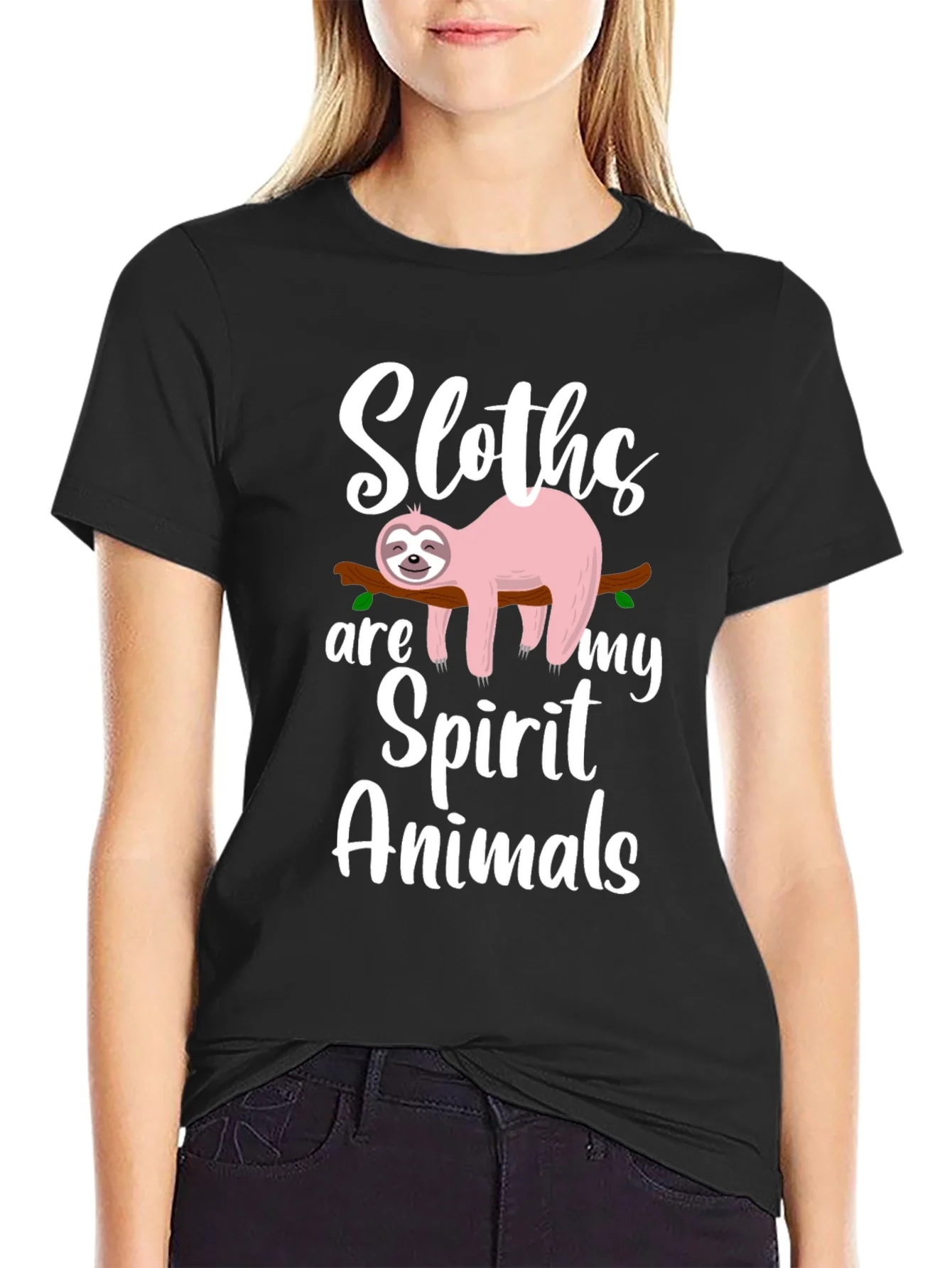 Sloth Spirit Animal Graphic T-Shirt - Unisex