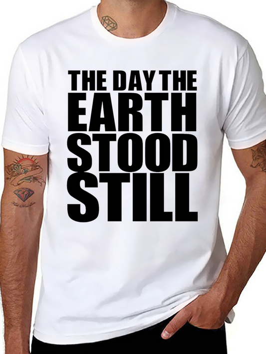 The Day The Earth Stood Still Black T-Shirt