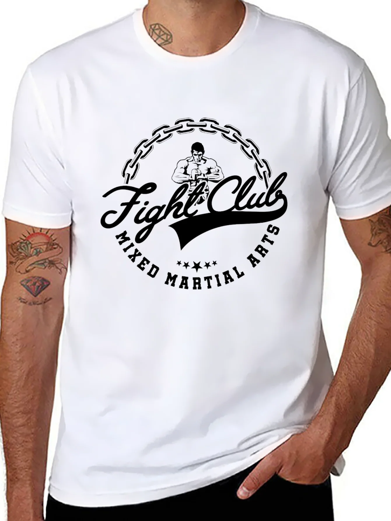 Fight Club Mixed Martial Arts Graphic T-Shirt