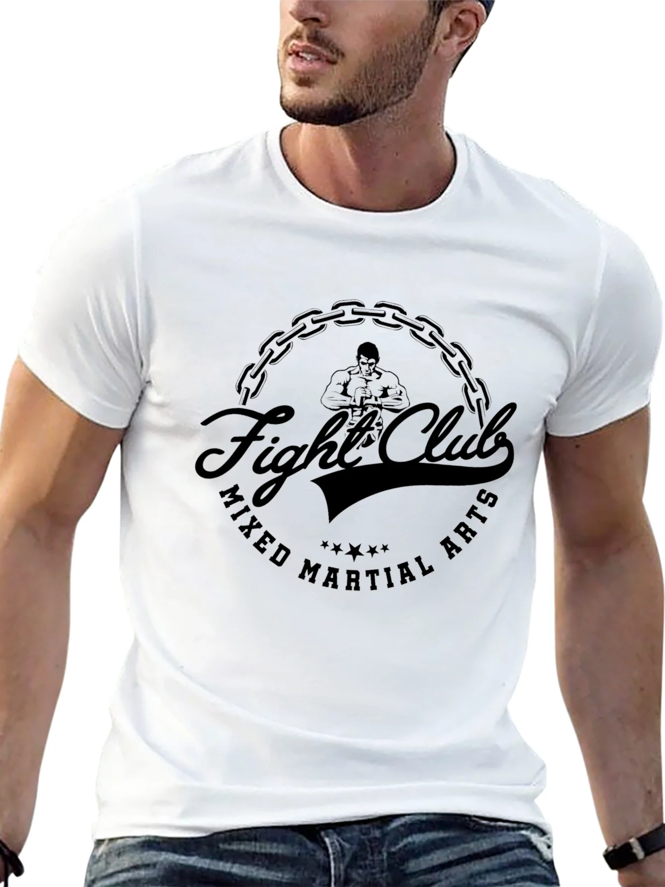 Fight Club Mixed Martial Arts Graphic T-Shirt
