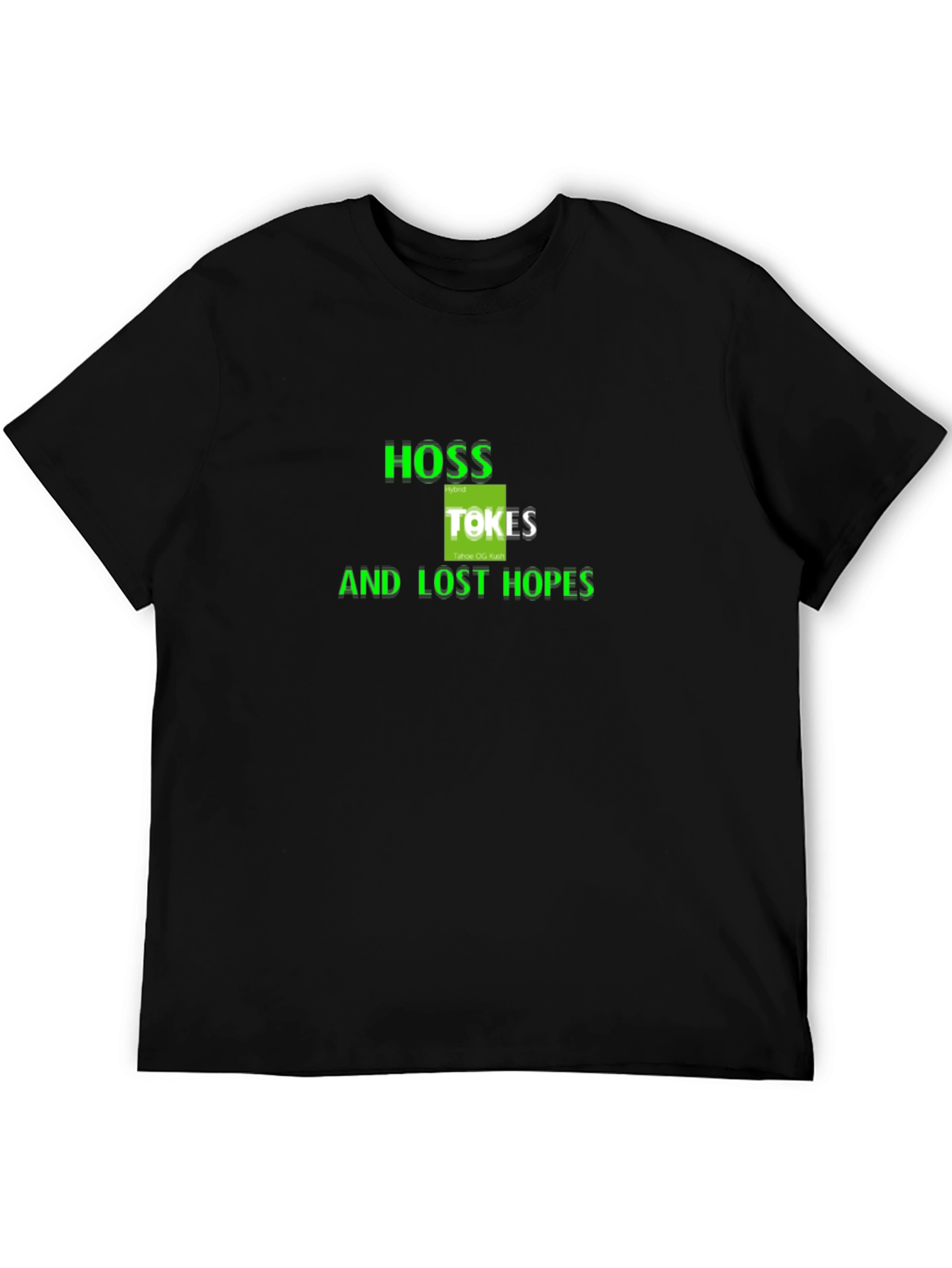 HOSS Tokes Black Graphic T-Shirt