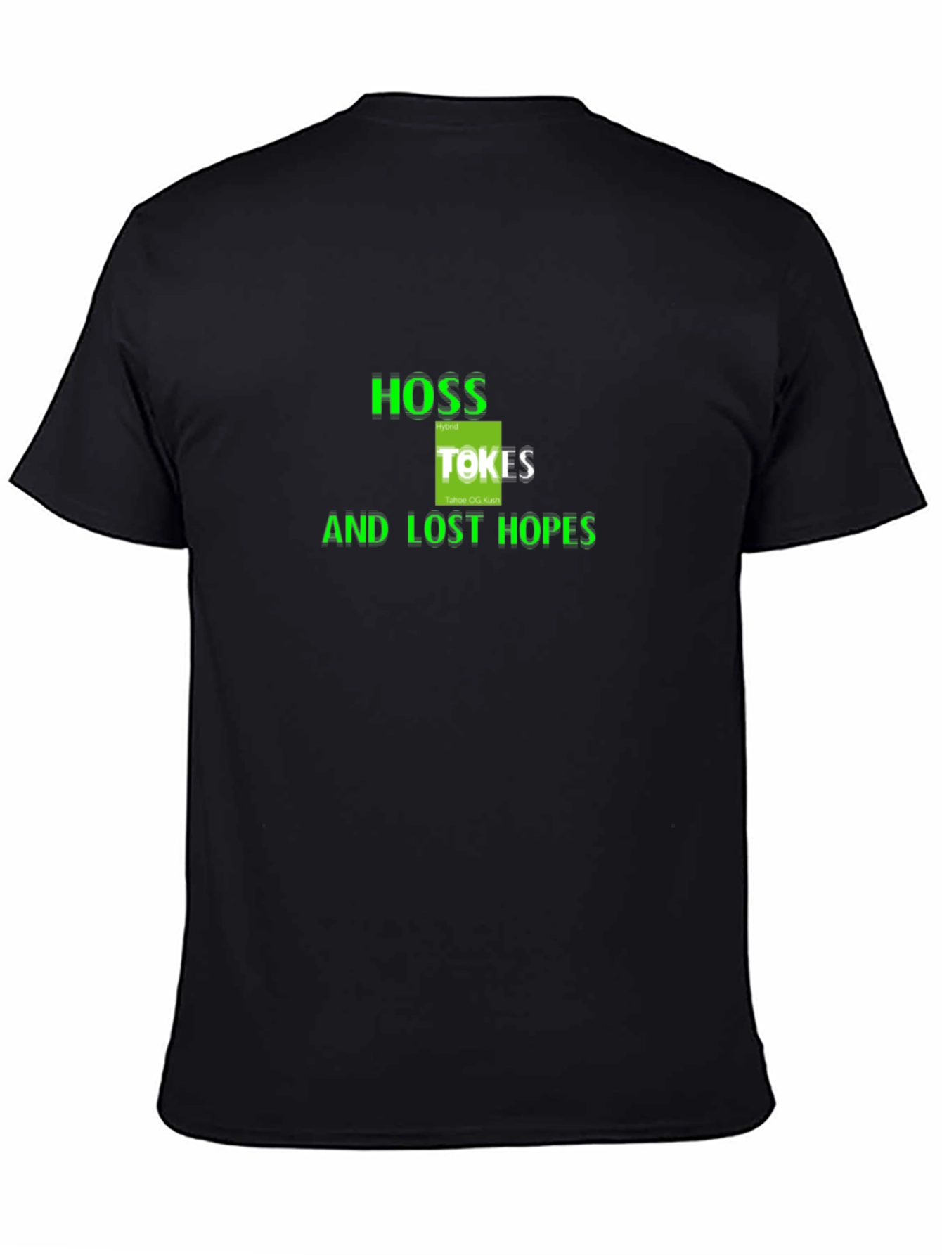 HOSS Tokes Black Graphic T-Shirt