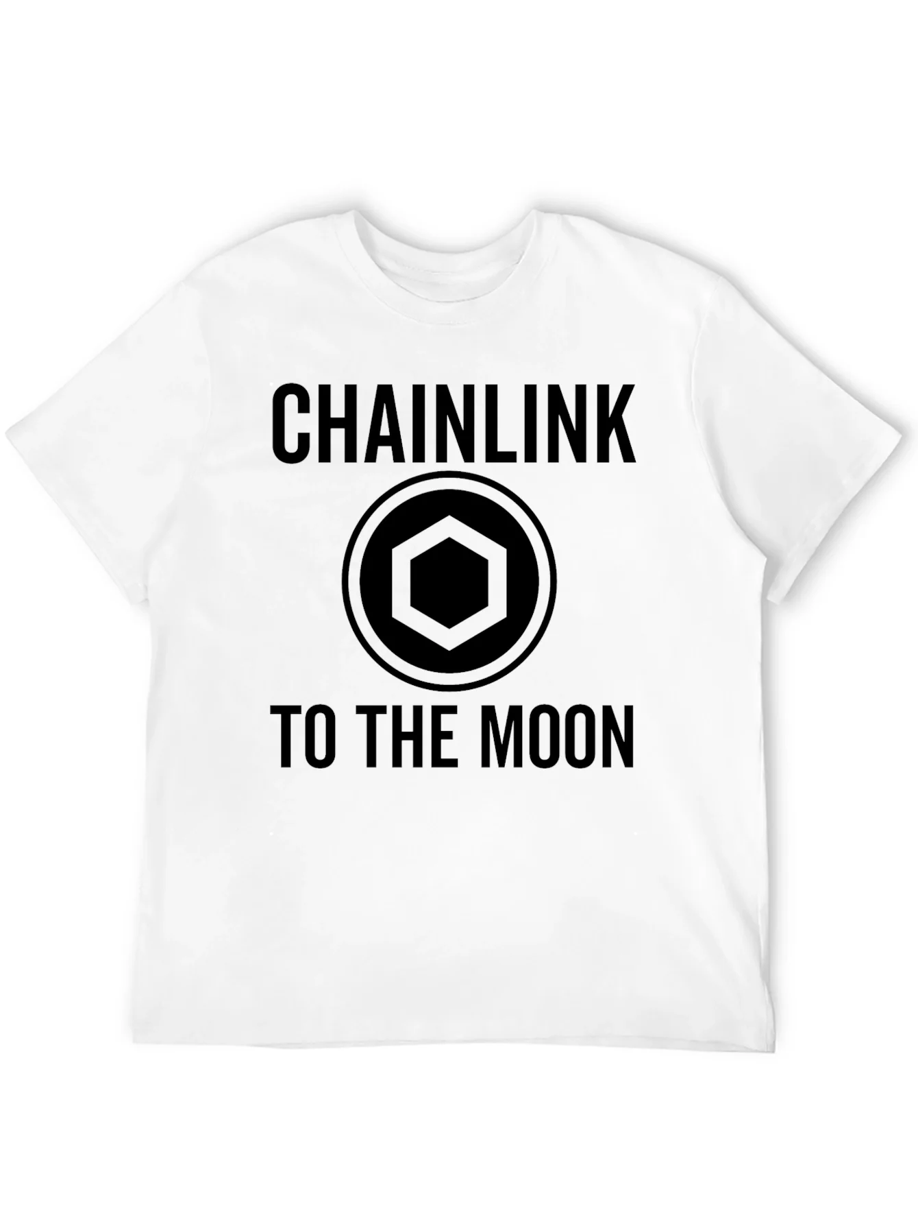 Chainlink To The Moon Crypto T-Shirt