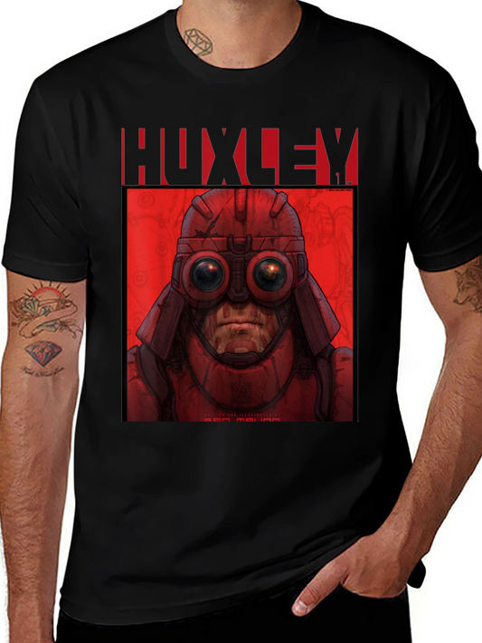 HUXLEY Red MAU MAU Graphic T-Shirt