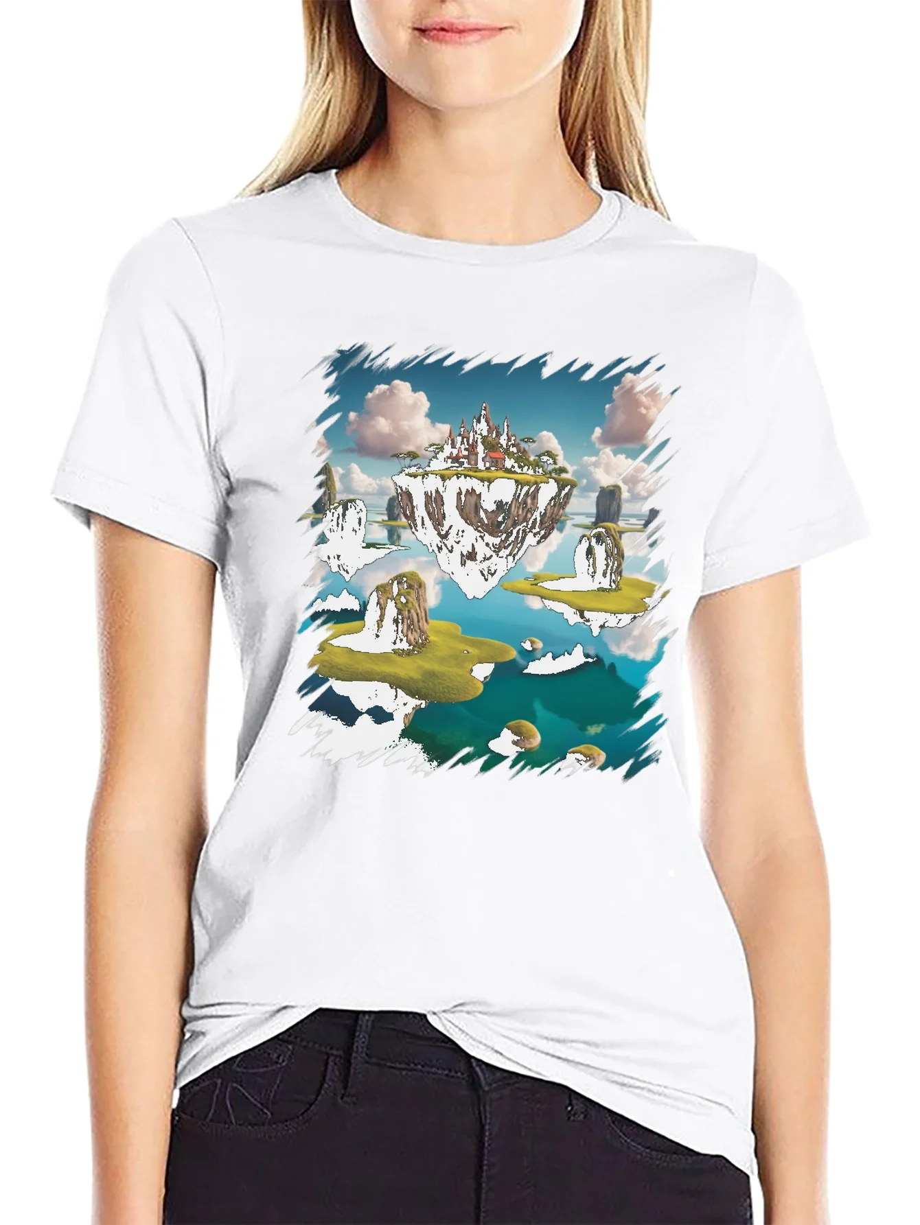 Fantasy Island Graphic Tee - Black